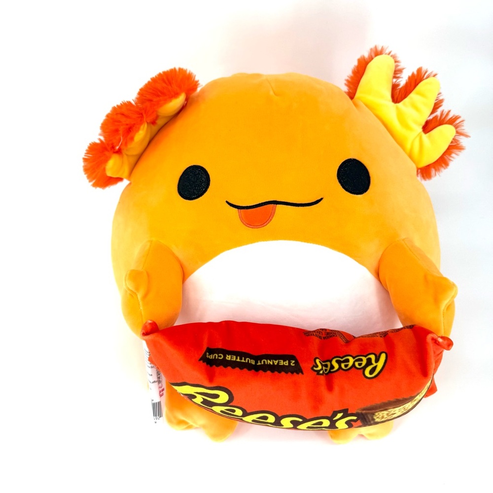 Axolotl Reese's Orange Plush Stuffed Animal